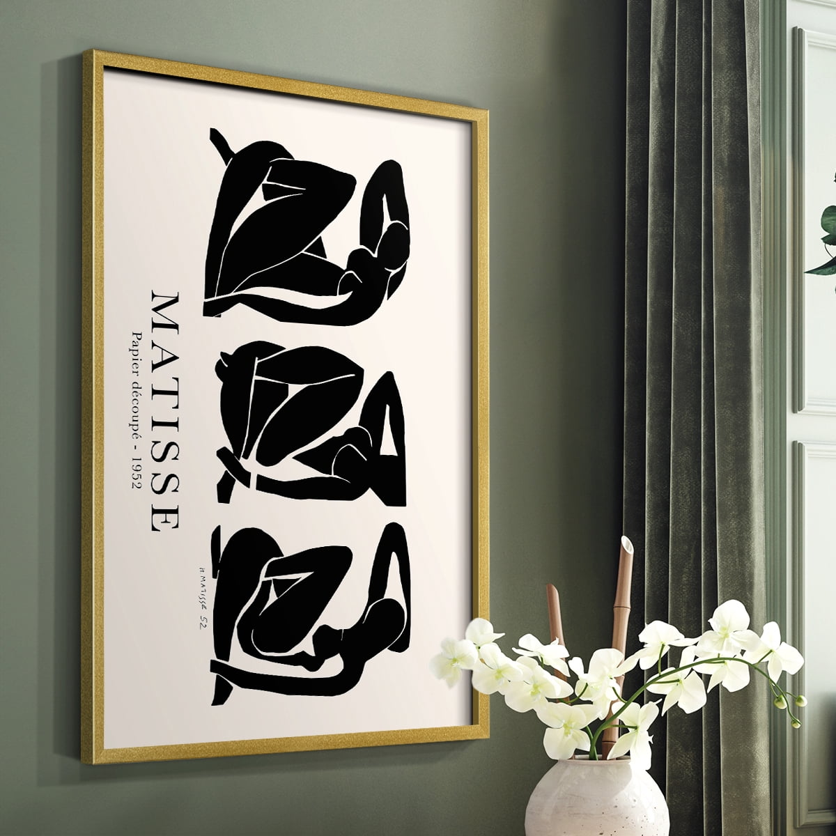Matisse CCLXIV in Solid Wood 11 x 14 Framed Print