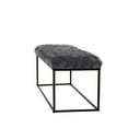 thumbnail image 4 of Loft Lyfe Gemma Velvet Bench, Grey, 4 of 7