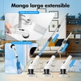 thumbnail image 4 of Cepillo Electrico para Baño Limpieza, Cepillo Giratorio con 9 Cabezales De Limpieza, Ipx7 Impermeable, Mango Ajustable, 90 Min De Duración, Electric Spin Scrubber para Bano, Piso, Cocina, 4 of 4