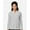 Grey, variant on Devon & Jones DP121W Women's Raleigh Shawl Collar Knit Top-White-L