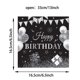 thumbnail image 3 of Fiudx Vajilla de Cumpleaños, Platos de Papel Desechables Festivos, Servilletas y Vasos Resistentes, Fácil Limpieza, Ideal para Celebraciones, Fiestas de Cumpleaños., 3 of 4