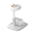 thumbnail image 3 of Lipstore Baby Bath Stand Support Bath Rack Comfortable Stable Adjustable with Stool Hug Towers for Baby Newborn Infants Grey white, 3 of 8