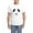 With Blue Strpe Pant, variant on - Stitched Panda Face Pajamas - Men's Light Loose Fit Cotton Pajama Set