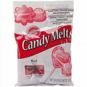 Wilton Candy Melts Creamy Wafers for Molding and Dipping,12 oz., Red