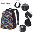 thumbnail image 3 of Balery Colored Glass1 Mochila escolar 3 en 1 para niños: mochila resistente con lonchera térmica y estuche para lápices. Mochila escolar para niños y niñas., 3 of 7