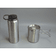 thumbnail image 1 of Botella de agua aislada al vacío de acero inoxidable de 1000 ml con agua de 700 ml, 1 of 6