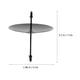 thumbnail image 2 of BESTYASH 12Ud Soporte De Metal Negro Para Fijar Velas Redondas Para Y Fiestas, 2 of 8