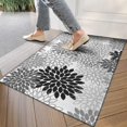 thumbnail image 4 of Bohemian Retro Floral Non-Slip Entryway Door Mat,Boho Indoor Decor Durable Low Plush Door Mat,Washable Welcome Rug for Patio Hallway Home Decor 17x30 Inches, 4 of 7