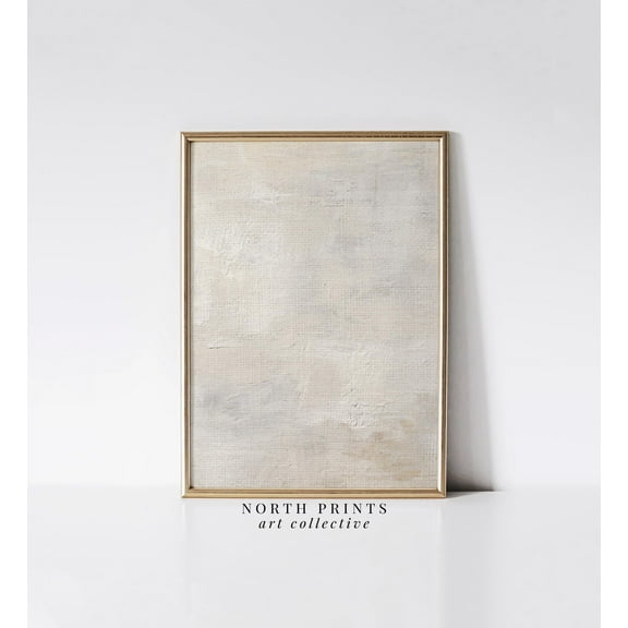 Neutral Abstract : Minimalist Farmhouse Wall Art 8-70 UNFRAMED Poster, Wall Art for Decor, Present, 8x12