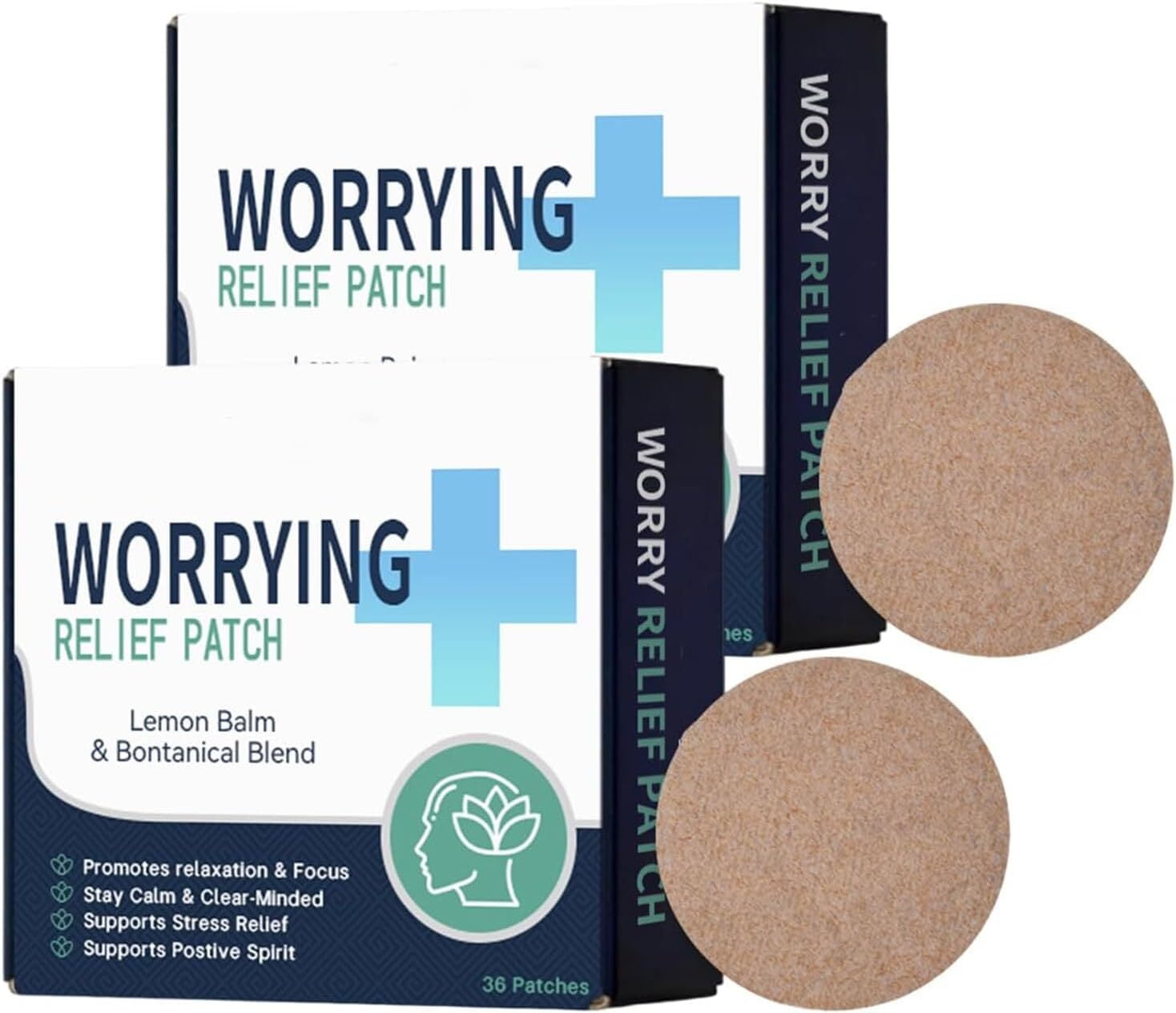 Worrying Relief Patch, Relaxing Relieve Anxiety Stress Acupoint Patches