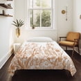 thumbnail image 4 of Wildflower Leaf Tapestry for Bedroom Wall Hanging Tapestry, Brown Floral Botanical White Watercolor Ceiling Backdrop Tapestries Poster Blanket Wall Decor for Teens Room Living Room Dorm 51" x 59", 4 of 8