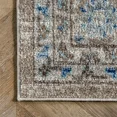 thumbnail image 2 of Vintage Sherell Area Rug in Taupe Transitional Oriental Design Size 3' x 5', 2 of 3