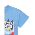 thumbnail image 3 of Bluey Kids Valentine's Day Graphic Tee with Short Sleeves, Sizes 4-16, 3 of 3
