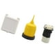 thumbnail image 1 of Marine 30A 125V AC Inlet Conector de bloqueo hembra Enchufe Kit de bota a prueba Cola Bota a prueba de lluvia para vehículos recreativos, 1 of 8