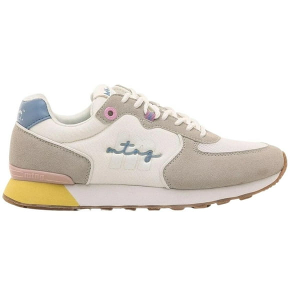 Tenis Mustang Neyma Blanco/Lucy Azul Mujer Casual multicolor 23.5