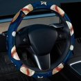 thumbnail image 2 of Baseball Car Wheel Cover, Steering Wheel Cover, Steering Wheel Covers 14.5 Inch Printing PVC Leather Auto Accessories, 2 of 6