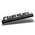 thumbnail image 2 of Chrome Finish Metal Emblem Diesel Badge (Black Letter), 2 of 4