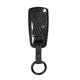 thumbnail image 2 of Funda para llave negra con textura de fibra de carbono de 3 botones compatible con A6/Q5/A5/Q2/A8/A4/A3/Q3, 2 of 8