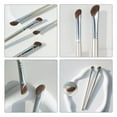 thumbnail image 4 of Makeup Brush Set, Concealer Brush, 2Pc Angled Cosmetic Brushes for Under Eye Concealer, Comfortable Handle, Easy To Clean, Reusable, Suitable for Beginners and Makeup Artists, 4 of 5