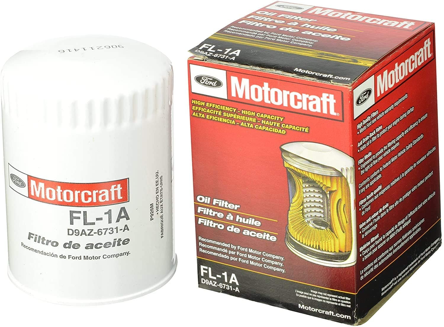 Motorcraft Engine Oil Filter FL1HP