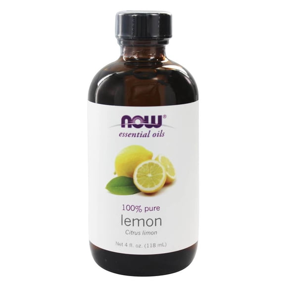 NOW Foods - 100% Pure Essential Oil Lemon - 4 fl. oz.