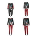 thumbnail image 6 of GYRATEDREAM Christmas Family Pajamas Sets, Christmas Family Matching Pajamas Sleepwear, Xmas Holiday Deer Print Family Pjs Jammies Nightwear Loungewear for 0M-3XL, 6 of 6