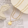 thumbnail image 1 of Koszal Pendentif Femme Exquis en Cuivre Inoxydable Collier Femme Durable Cadeau, 1 of 7