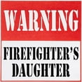 thumbnail image 2 of CafePress - Firefighter Warning Daughter Infant Bodysuit - Baby Light Bodysuit, Size Newborn - 24 Months, 2 of 4