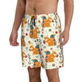 thumbnail image 2 of Logiee Squirrel With Colorful Tail Print Mens Swim Trunks Quick Dry Board Shorts,Breathable Hawaii Beach Shorts Swimwear Bathing Suits-Medium, 2 of 6