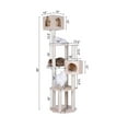 thumbnail image 3 of Armarkat Premium Pinus Sylvestris Wood,real wood Cat Tree S8502, 3 of 6