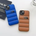 thumbnail image 4 of 2024 Winter Down Jacket 3d The Puffer Soft Cloth Phone Case ,3d Cute Shockproof Cover Case For Iphone 13/iphone 14/iphone 15, 4 of 5