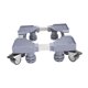 thumbnail image 4 of Carro para electrodomésticos con base móvil para mini refrigeradores y equipos de lavandería Gris, 4 of 9