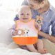 thumbnail image 4 of Baby Feeding Bib (3-pack) Toddler / Baby Bibs For Eating. Waterproof, Adjustable, Children's Waterproof Eating Bib-m, 4 of 5