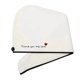 thumbnail image 1 of Gorro de microfibra para secar el cabello para mujer. Envoltura de secado rápido con rápida absorción y reducción del encrespamiento., 1 of 5