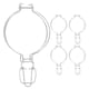 thumbnail image 1 of 5 hebillas para sellar latas: clip de sellado con asa de alambre para frascos, cierres herméticos con cierre de alambre para frascos de vidrio de boca ancha, accesorios para almacenar alimentos., 1 of 5