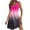 Pink 3, variant on Annhoo Boho Dress for Women Summer Sleeveless V Neck Beach Dresses Trendy Printed Mini Sundress with Pockets