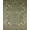 Green And Brown, Pattern 19, variant on Design&I 8'x10' Washable Area Rug Moody Whimsical Bird Botanical Vintage Scroll Foliage Border for Dining Room, Large Office, Lounge, Snag-Free