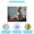 thumbnail image 6 of Diamond Art Kits for Adults, Modern Flower Hairless CatDiamond Painting Kits for Beginners, Frameless Round 5D Full Drill Diamonds Art Pictures Gem Art Crafts Home Decor Gifts, 6 of 8