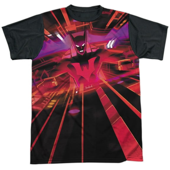 Batman Beyond Batmobile Interior Unisex Adult Halloween Costume Sublimated T Shirt
