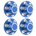thumbnail image 2 of Hub Cap, Easy Installation Exquisite Workmanship Tire Lock Cap Dustproof Lightweight  for 1/6 RC Car Blue,Red, 2 of 7