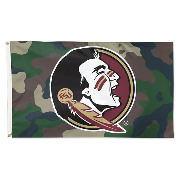 WinCraft Florida State Seminoles 3' x 5' Single-Sided Deluxe Camo Flag