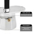 thumbnail image 3 of 2 Cup Coffee Maker, 100ml Mini Coffee Pot Double-Head, 3 of 5