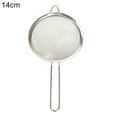thumbnail image 2 of Ludlz Broadside Mesh Strainer, Professional Super Mesh Strainer with Strengthened Non Slip Handles for Sifting Flour, Noodle, Icing Sugar, Quinoa, Coffee, Juice, Tea etc, 2 of 8