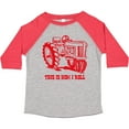 thumbnail image 3 of Inktastic This is How I Roll Tractor Red Boys or Girls Toddler T-Shirt, 3 of 5