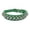 Green, variant on Avolia XXL Cool Spiked Studded Dog Collar, Adjustable PU Leather Pet Collar with Sturdy D-Ring for Small, Medium & Large Dogs (Size/Colour as Pictured),Green,L