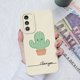 thumbnail image 1 of Funda de silicona líquida para Samsung Galaxy A14, A13, A, 14, A, 13, 4G, 5G, gato, Cactus, cuadrada Fivean unisex, 1 of 2