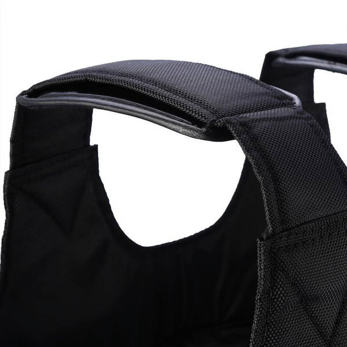 50KG Adjustable Workout Weighted Vest Oxford Fabric Running Vest Exercise Strength Training Fitness