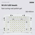 thumbnail image 4 of 380W Professional Nail Dryer 90 Leds Nail Dryer UV Lamp For Curing All Gel Nail Polish Motion Sensing Manicure Pedicure, 4 of 5