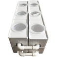 thumbnail image 4 of Hydroponic 6 Plant Site Grow Kit Hydroponics Gardening Grow Planting System Single-Layer Two Square Pipes with Planting Sponge and Hose, 4 of 5