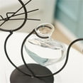 thumbnail image 3 of Maceta de cristal de escritorio Rungungde, soporte de metal para macetas de gatos, estaciones de propagación de plantas de interior, terrario único, decoración del hogar, regalos con temática de, 3 of 8